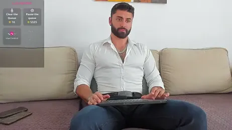 RawAdam webcam model stream image