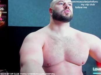 muscularjohnforu webcam chaturbate model stream image