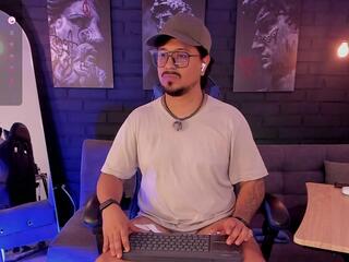 David Starrs webcam model stream image