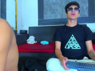 Alexkeith & Stibensuarez webcam model stream image