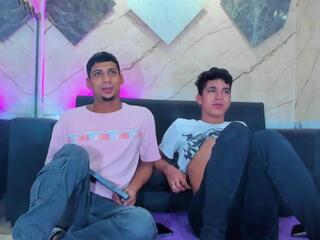 Alexkeith & Stibensuarez webcam model stream image