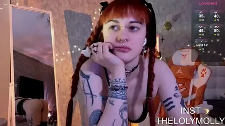 LolyMolli webcam model stream image