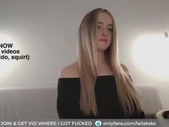 lailatoks webcam chaturbate model stream image