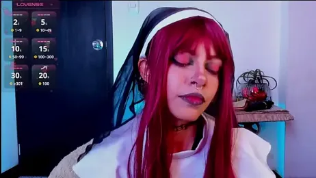 Nyxara- webcam model stream image