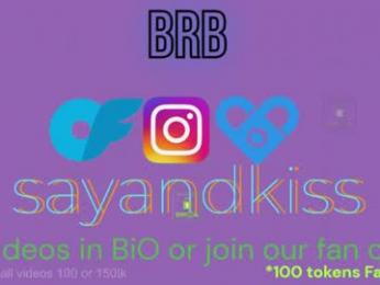 say_and_kiss webcam model stream image